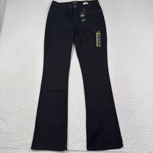 Lee Jeans Women's 4 Medium Black Legendary Bootcut Mid Rise Stretch 28x32 NWT